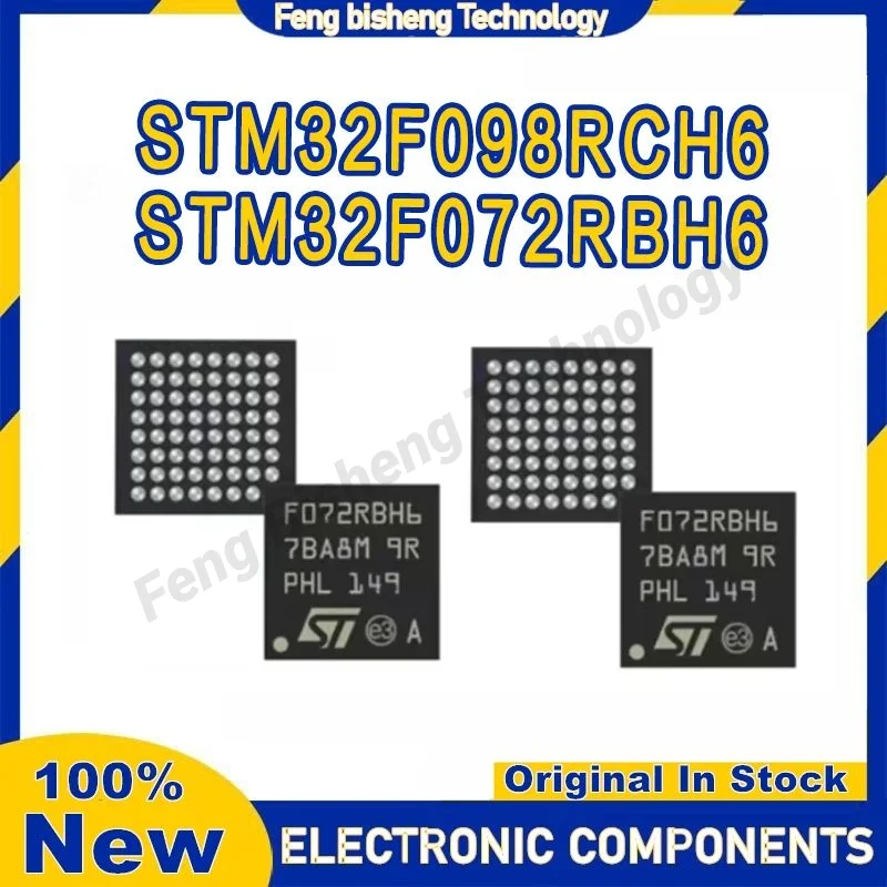 STM32F098RCH6 STM32F072RBH6 STM32F098RC STM32F072RB STM32F098 STM32F072 STM32F STM32 STM IC MCU Chip BGA64 100% Nuovo Originale in