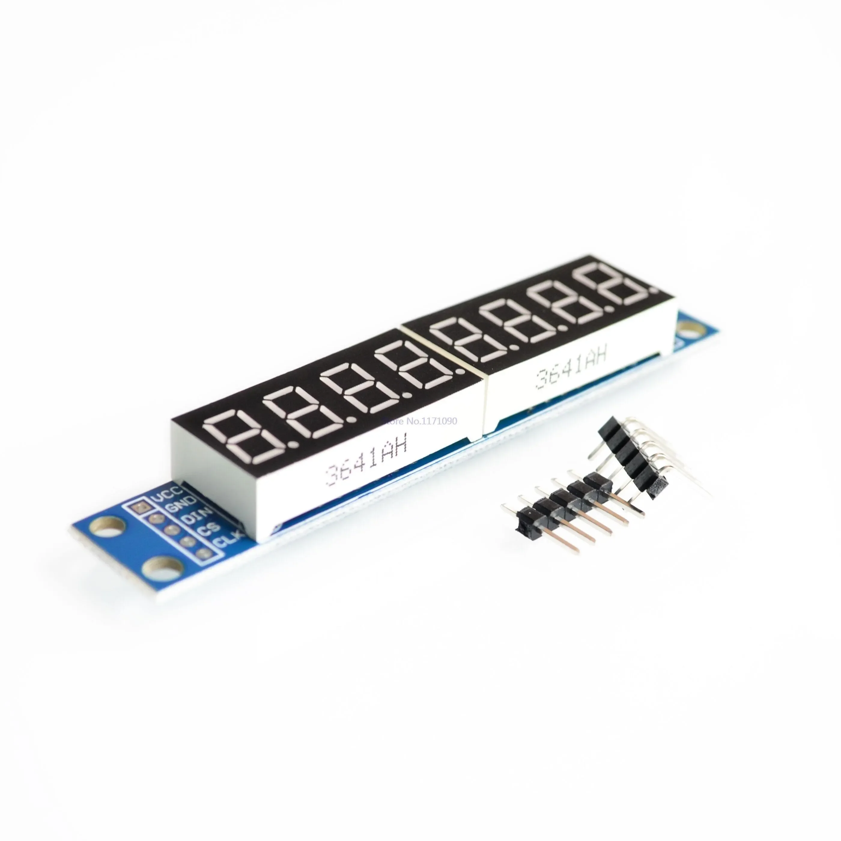 MAX7219 Digital LED Display Tubo para Arduino MCU, 8 dígitos 7 segmentos, 100% original, 1pc