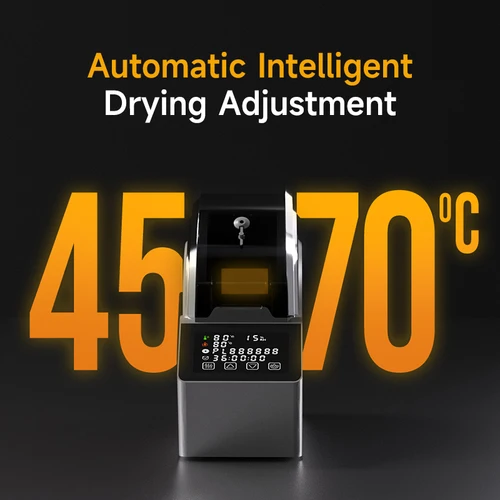 Imagen 2 del producto ESUN-secador de filamentos 3D, caja de secado de filamentos 3D mejorada, soporte de almacenamiento eBox Pro, calefacción PI de alta temperatura 360 ° Secador rodeado