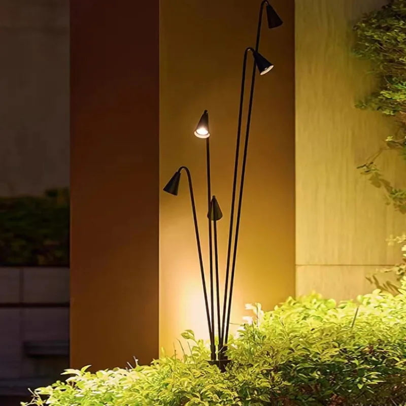 Outdoor garden multi-headed household lawn lamp municipal engineering landscape green space