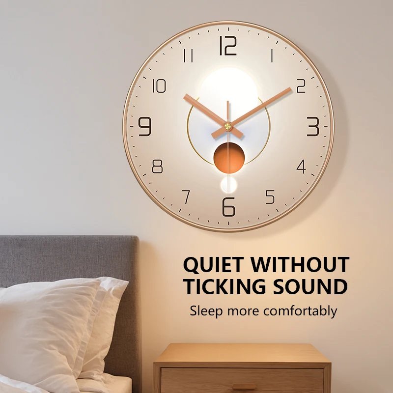 Moderne Minimalistische Wanduh – Lighting Home Decor Wall Clocks Bewertung und Preis