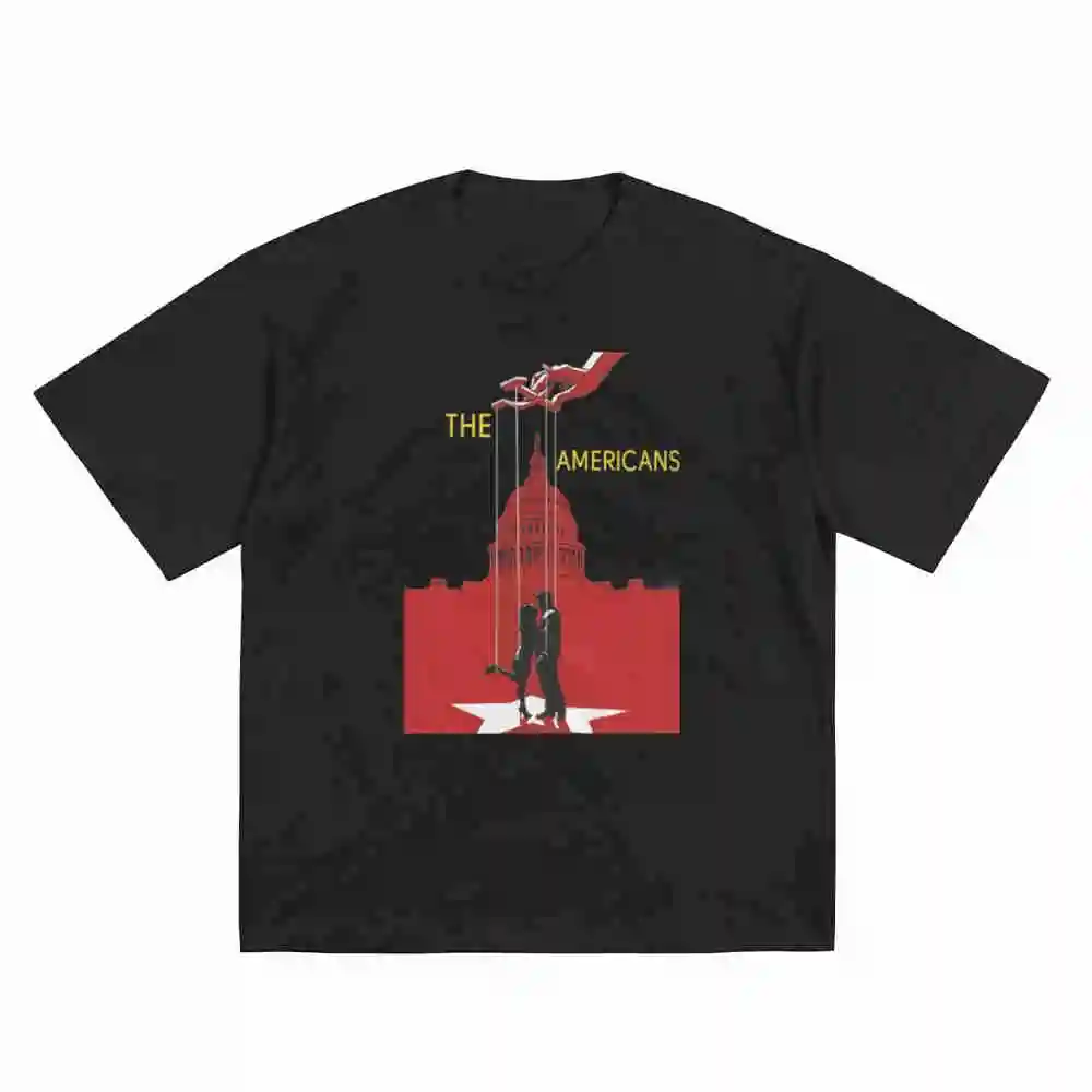 Change Agents The Americans Short Sleeve Tee 100% Cotton T-Shirt