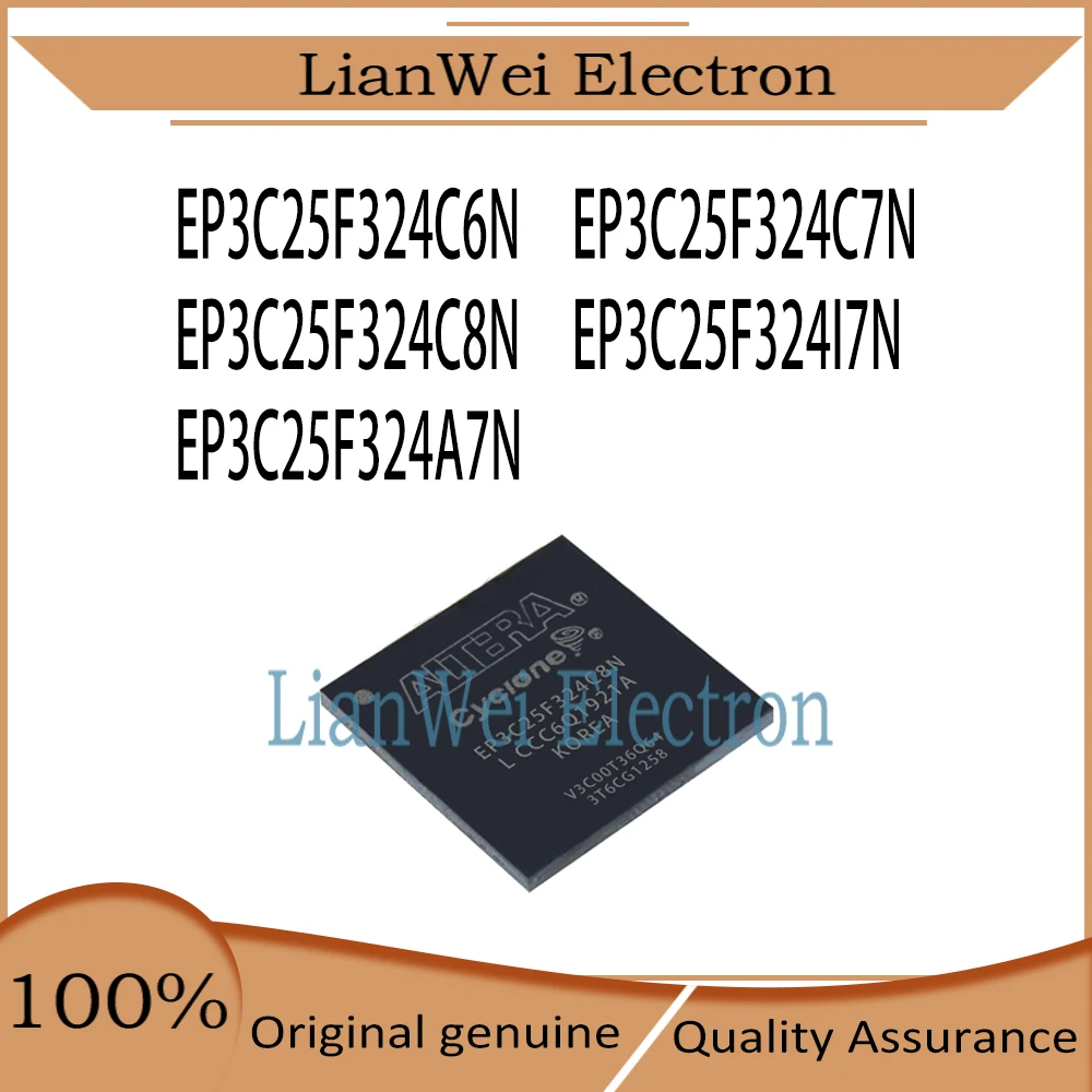 

EP3C25F324 EP3C25F324C6N EP3C25F324C7N EP3C25F324C8N EP3C25F324I7N EP3C25F324A7N EP3C25F IC Chipset FBGA-324