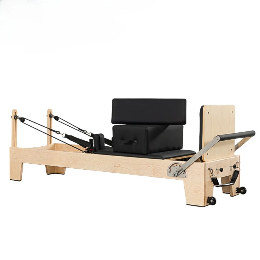 

Gym Fitness Equipment Maple Wooden Cadillac Reformer Core Bed Pilates Reformer For Body Exercise