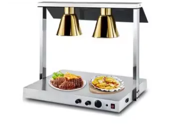 

The restaurant provides stainless steel carving tables with 2-light buffet tables and food insulation