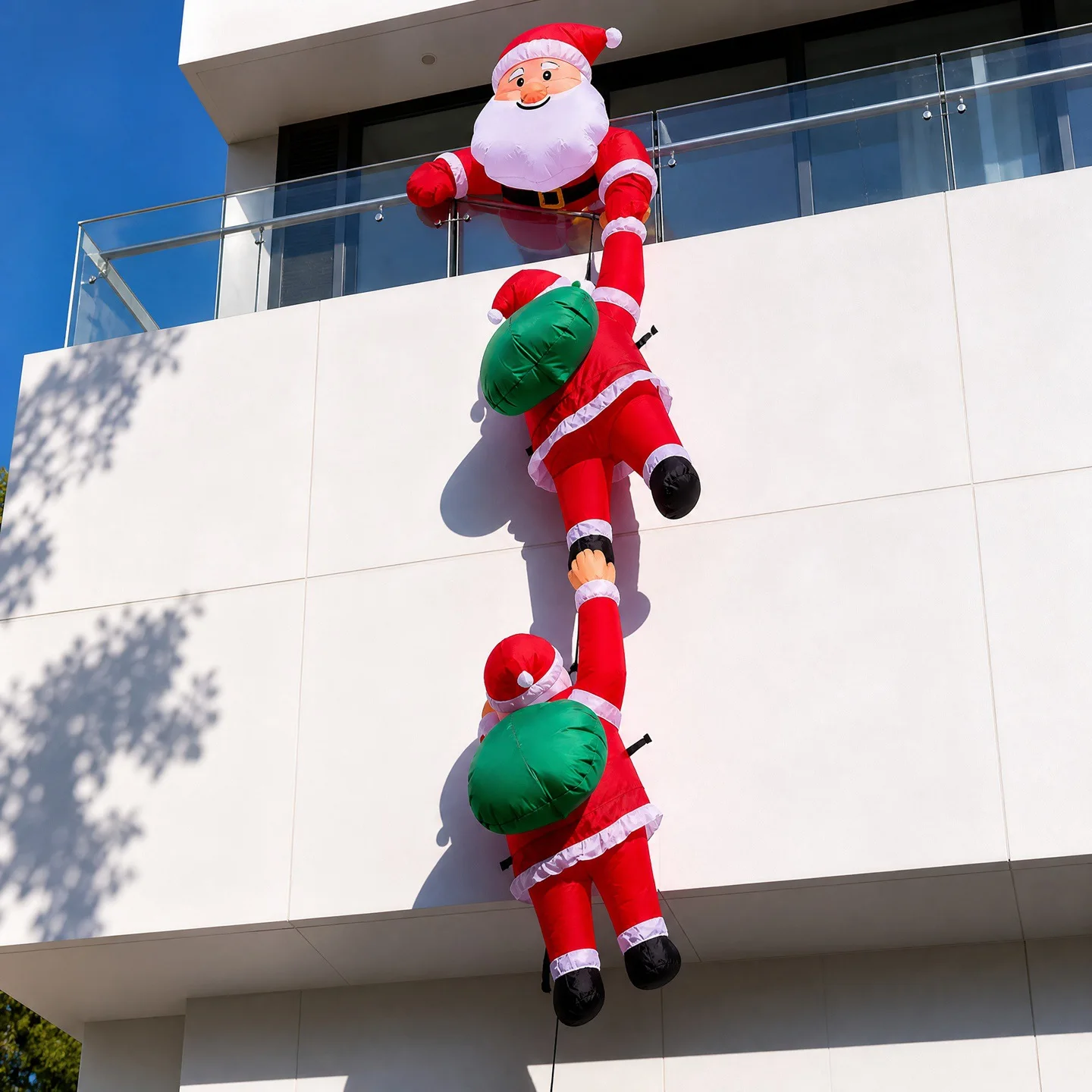 Inflatable Santa Claus Christmas Novelties 2026 2027 New Year Christmas Ornaments Dressing Up Ambient Scene Decoration