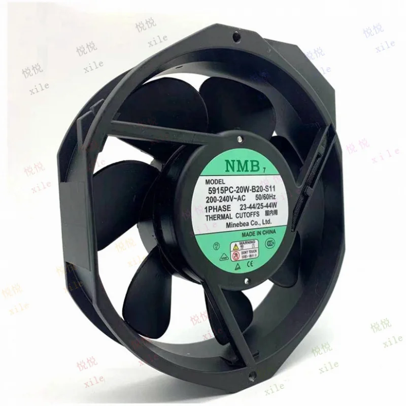 L+ For NMB-MAT 5915PC-20W-B20-S11 fan AC200-240V 25-44W 172*51*38MM
