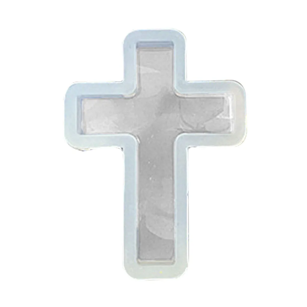 Cross Silicon Mold Mould For Epoxy Resin Jewelry Beads Pendant Making DIY Craft