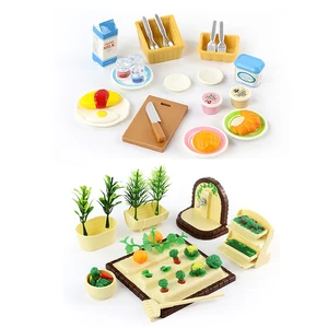 Dolhinhase Kit für Puppen, Miniaturspielzeug, Puppenzubehör, Schlafzimmer, Badezimmer, 1.12 Haupt Mini -Verkaufsmine Moble - №5