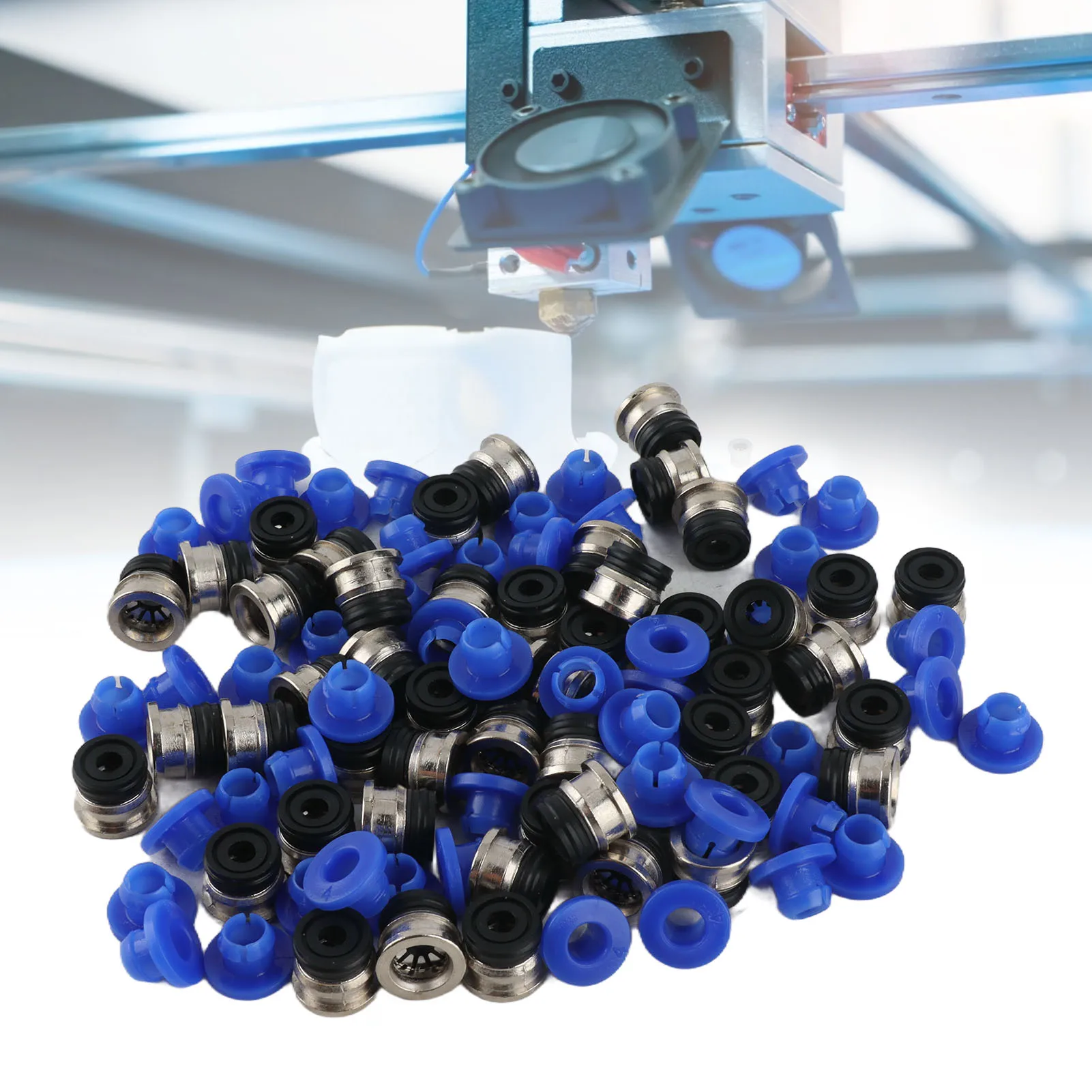 Pneumatic Valve Head Replacement ECAS04 Wear‑resistant Lightweight Heat‑resistant Pneumatic Valve Connector for 3D Printer
