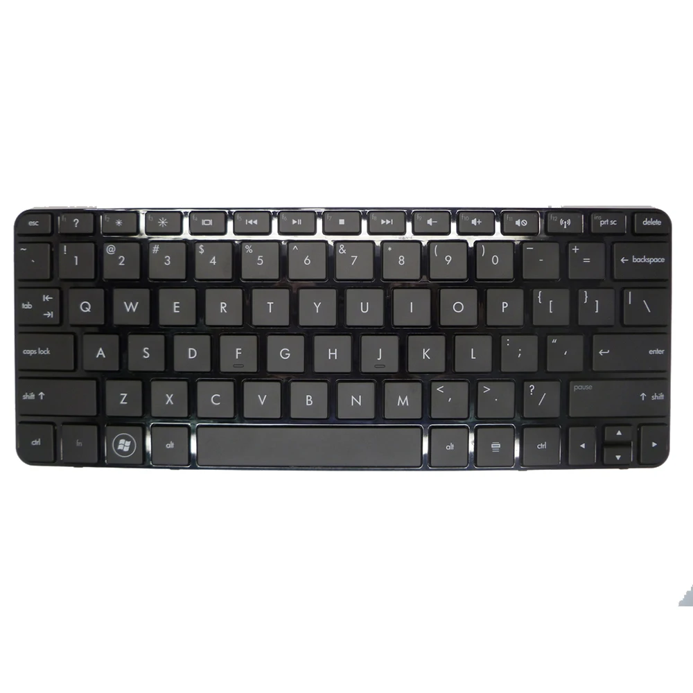 

Keyboard For HP MINI 210-1000 210-1100 HMB3330A0A US 588115-001 594709-001 590527-001 With Black Frame Black United States US