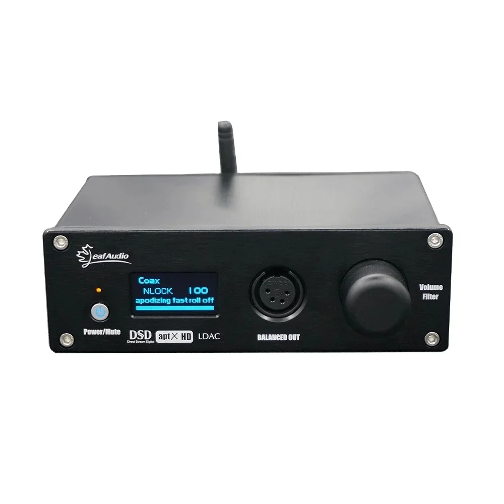 Ldac Csr8675 5.0 Dual Es9038q 2M Volledig Gebalanceerde Hoofdtelefoon Amp Xmos Xu208 Dac Audio Decoder Dsd512