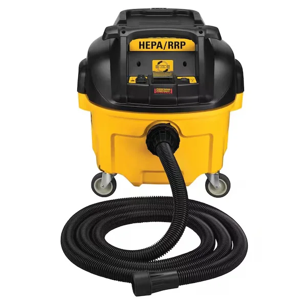 8 gal Dust Extractor, HEPA/RRP, Wet/Dry, 115 V AC, 1 1/4 in Hose Diameter