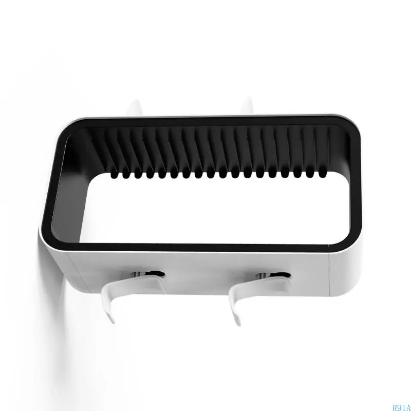 R91AユニバーサルゲームディスクストレージオーガナイザーABS複数のプラットフォームビデオゲームディスクホルダー18スロットP5コンソールに使いやすいスロット