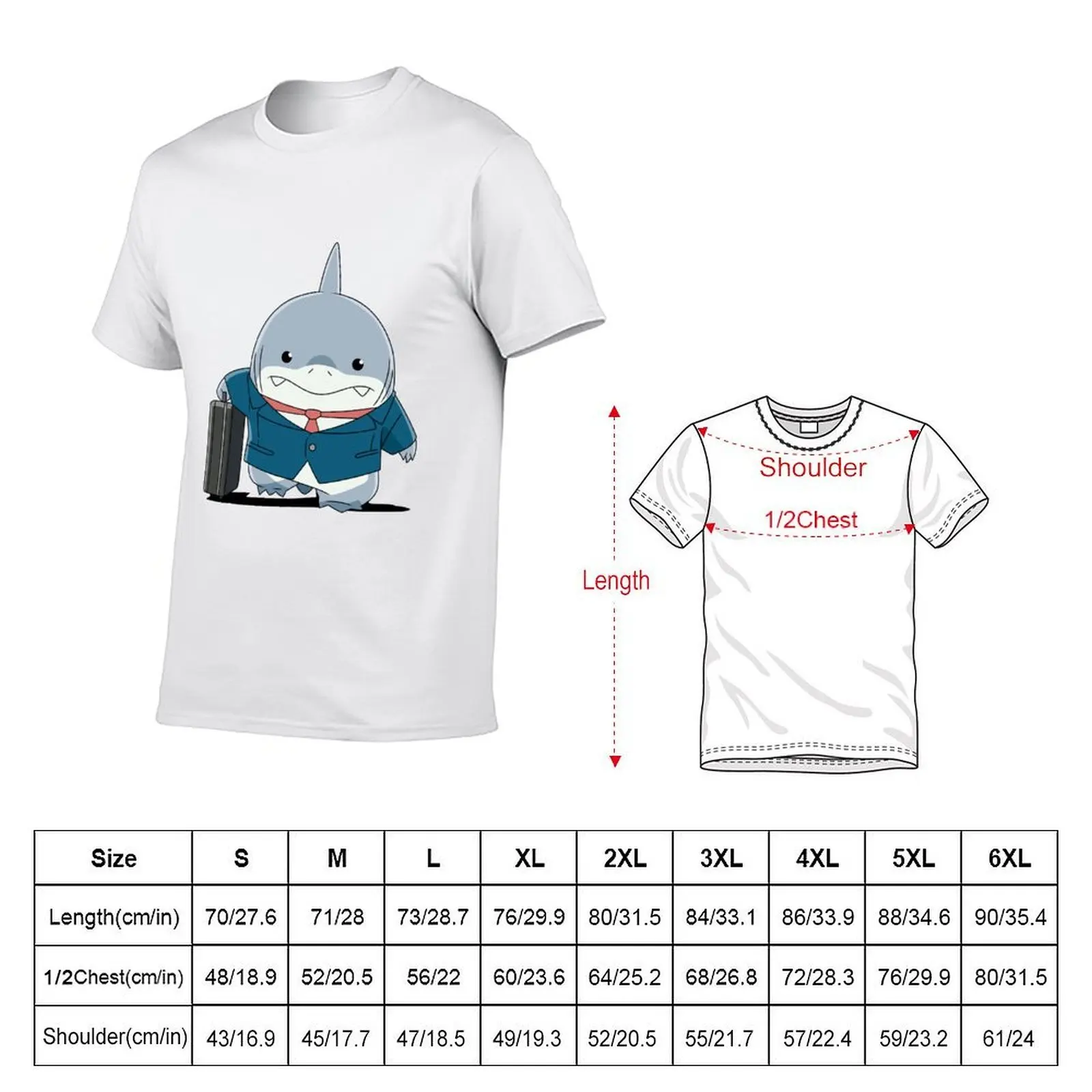 Jeff the Land Shark Business T-Shirt t shirt for man t shirts for man graphic funny T-Shirt