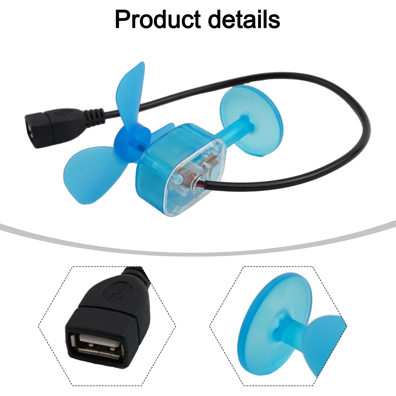 

Wind Power Fan Wind Turbine Fan Outdoor Output 5V USB Wind Power Lightweight Automobiles Charging Electric Vehicle