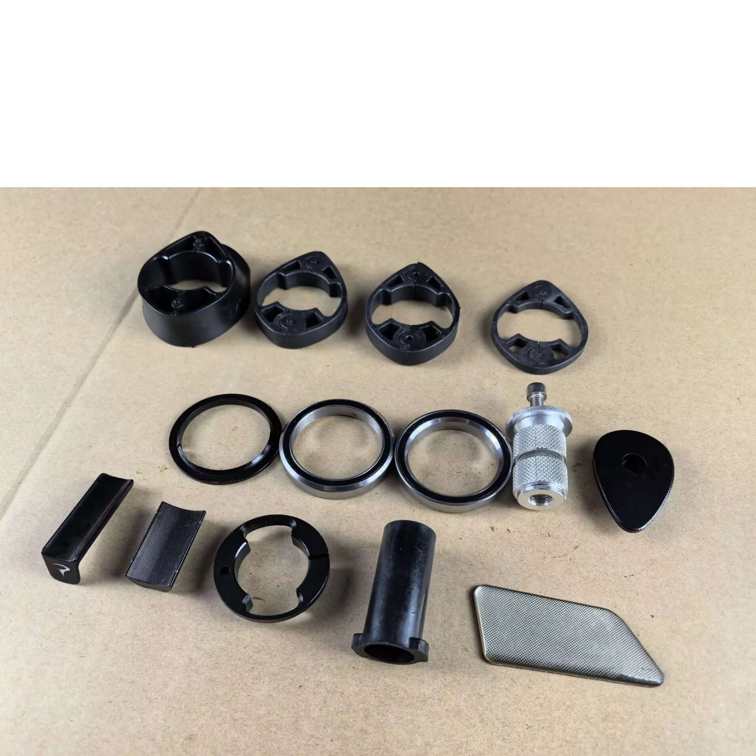 

F14 headset bearing carbon Handlebar washer Stem plastic Spacer bike headphone Disc rear hanger Derailleur bike accessories