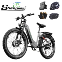 Shengmilo S700 Ebike,Adult Mountain Snow Electric Bike,2000W,Dual Motor,26 \