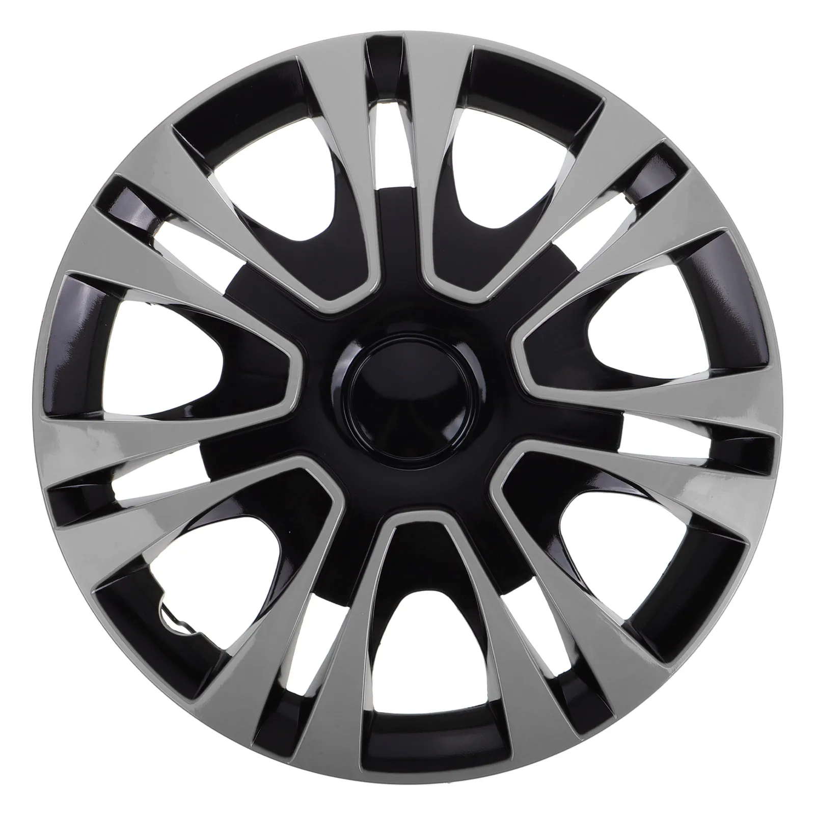 

13 Inch Black Wheel Cover Tire Hat Decoration PP Plastic Durable Universal Auto Accessories Waterproof Car Hubcaps Easy Install