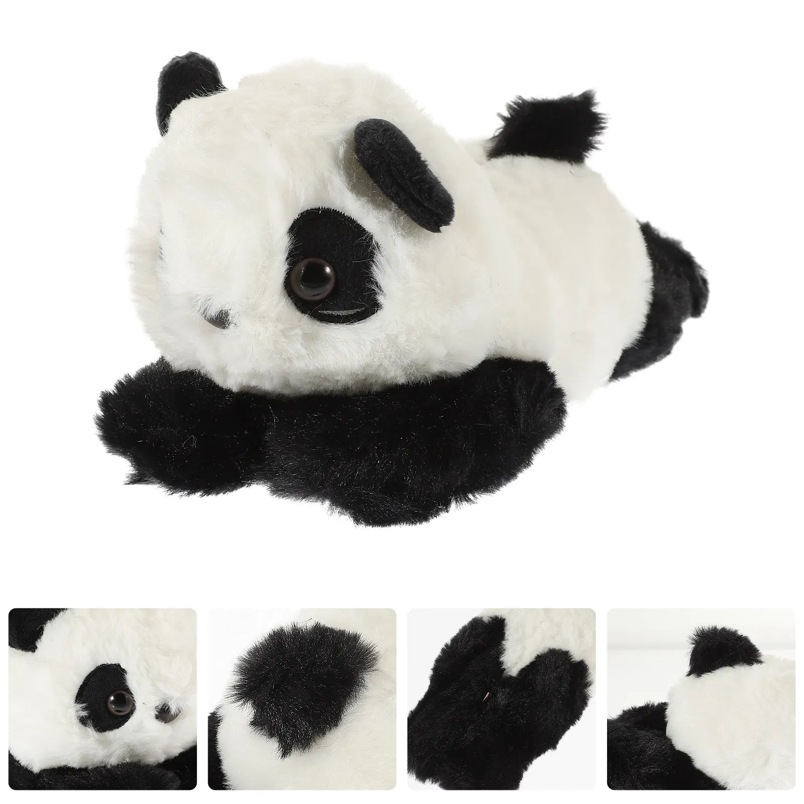 

Panda Animal Slap Bracelet Soft Wristband Party Favor Birthday Halloween Prize Decorative Snap Bracelet Festival Supplies