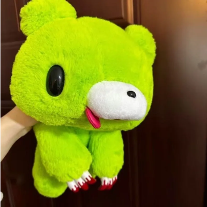 

New Soft Green Big Head Bear Plush Toy 25cm Multiple Styles Room Decoration Plush Doll Toy For Accompany Comfort Gift