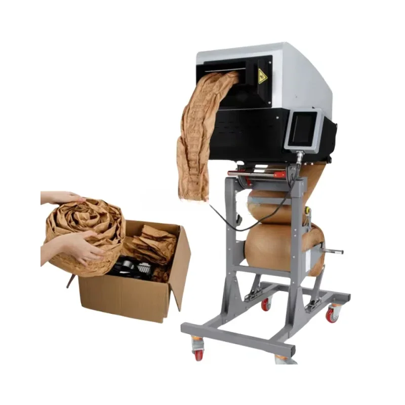 Kraft Paper Cushion Making Machine Protective Cushioning Packaging Material Paper Void Filling Machine