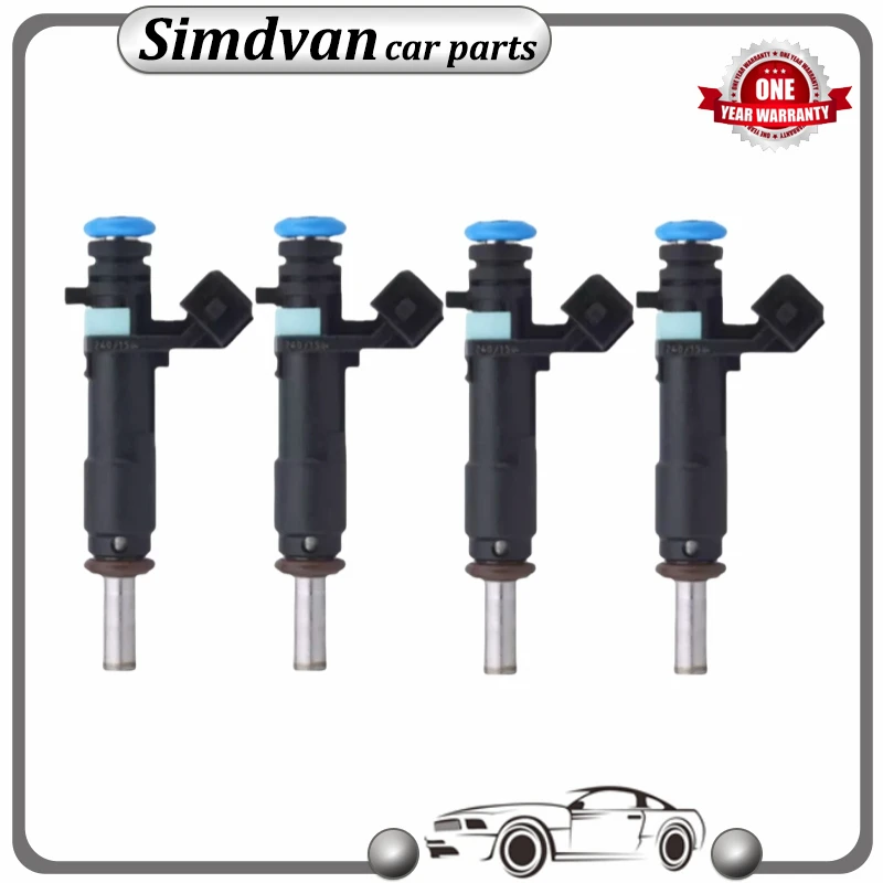 4/6PCS Fuel Injectors Nozzle 55570284 832-11226 217-3433 25185231 FJ1153 2173433 For Chevrolet Sonic 2012-18 Cruze 11-16 1.8L-L4