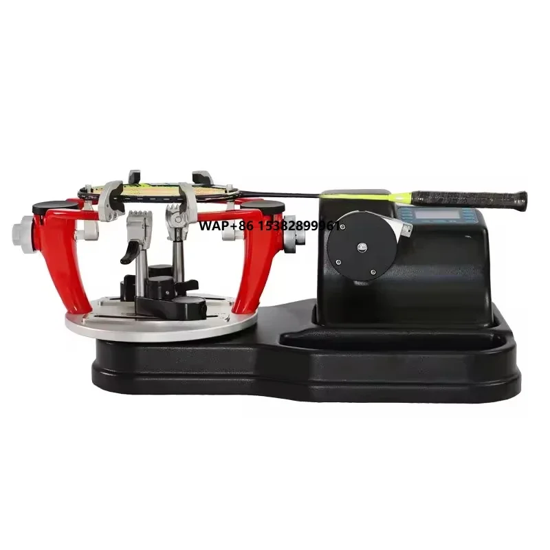 

Automatic Synchronous Clamping PLC Controlled Engine Driven Bearing Equipped Badminton Racket Stringing Machine 1 Year Warranty