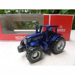 Diecast Alloy 1:64 Holland T7070 New Tractor Model Blue Adult Classic Collection Souvenir Gift Boy Toy Spot