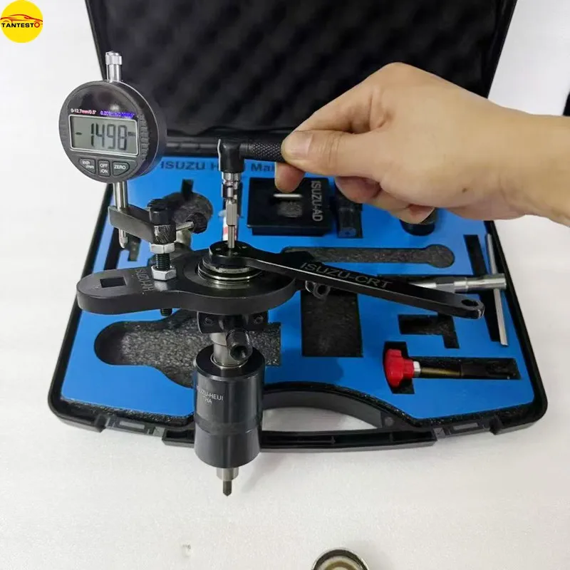 

Для Isuzu HEUI инжектор якоря форсунка крышка удаление воздушного зазора измерение масляного впускного отверстия адаптер инструменты для ремонта