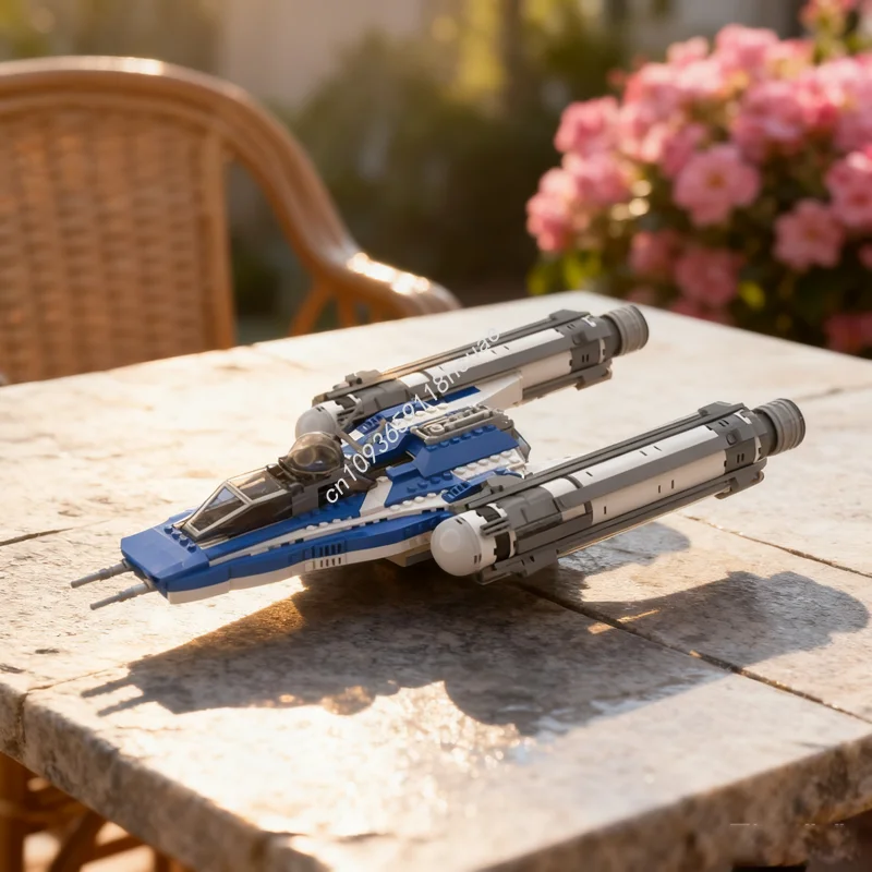 

573pcs MOC Captain Rex Clone Wars Bomber Star Battle Model Christmas Gifts Building Blocks DIY Creative Education Brick Toy Kids