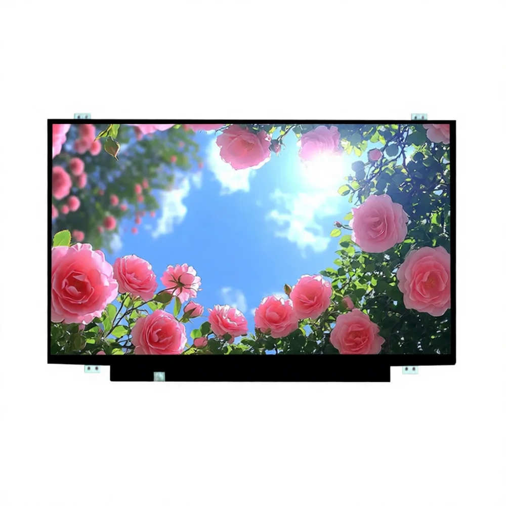 Durable 15.6 Inch LCD Screen EDP Interface Wide Border 1366x768 Display Panel For Commercial POS Machine Digital Signage Unit