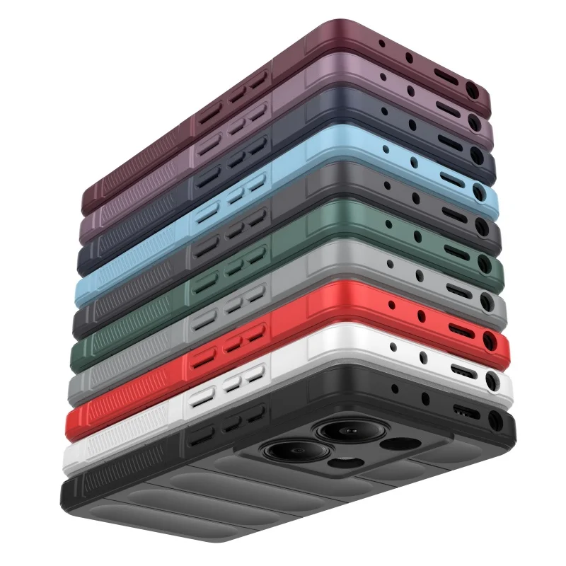 สําหรับ Redmi หมายเหตุ 14S กรณี Xiaomi Redmi หมายเหตุ 14S Capas โทรศัพท์ใหม่กันชน Soft TPU กันกระแทกกันชนกลับ Fundas Redmi หมายเหตุ 14S