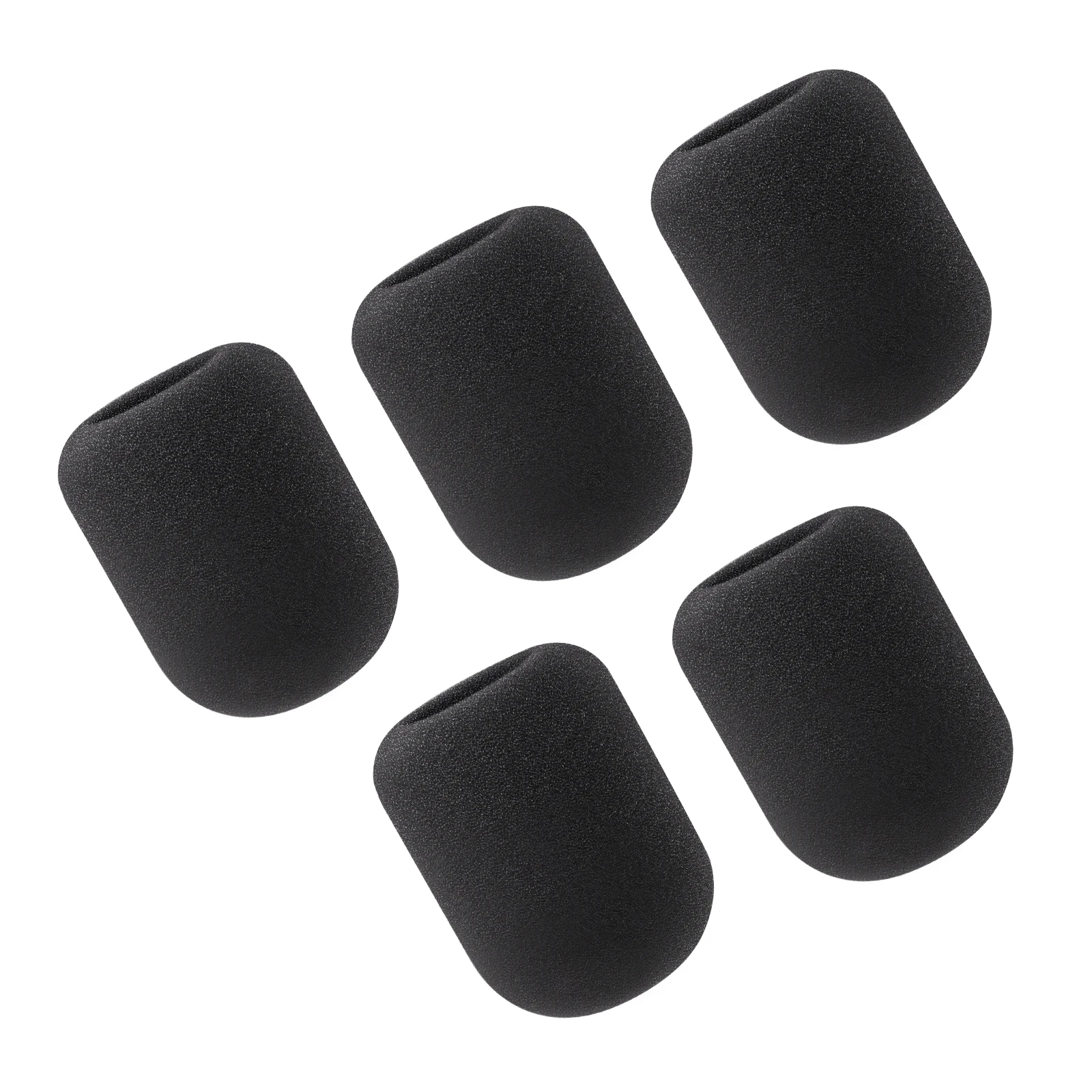 Phenyx Pro Paquete de 5 fundas de espuma para micrófono, parabrisas grueso para micrófono de mano, filtro pop para micrófono reutilizable (PTA-WDS5)