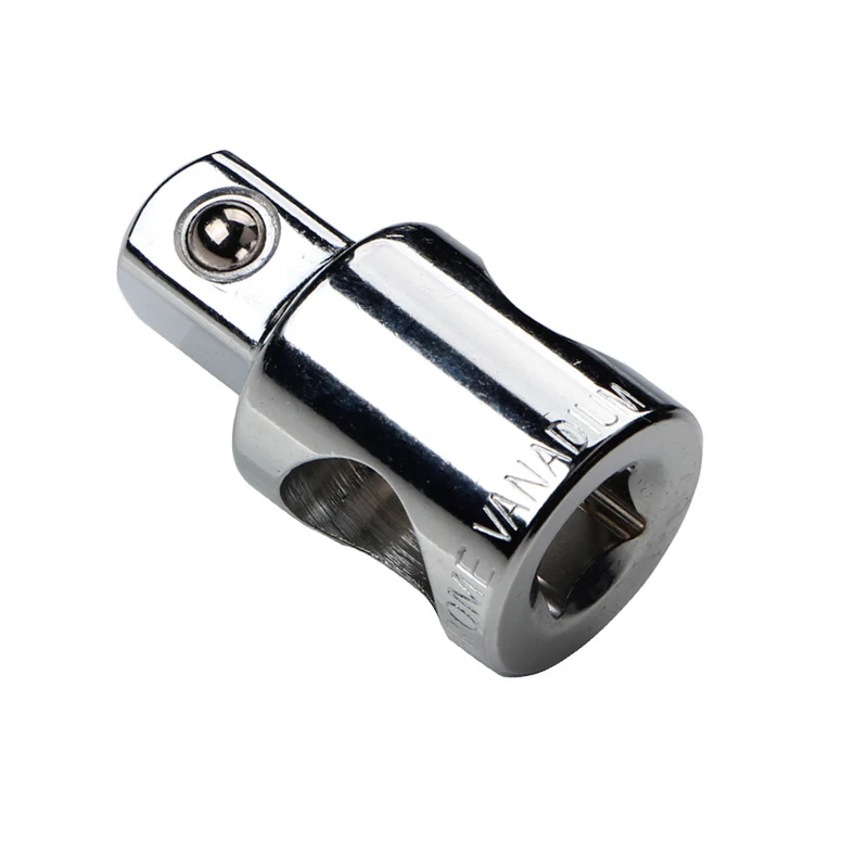 1PC 3/8 inchTo 1/2inch Machine Maintenance Car Repair Socket Tools  Bicycles   Three-way Joint Socket Manual Tool Sleeve