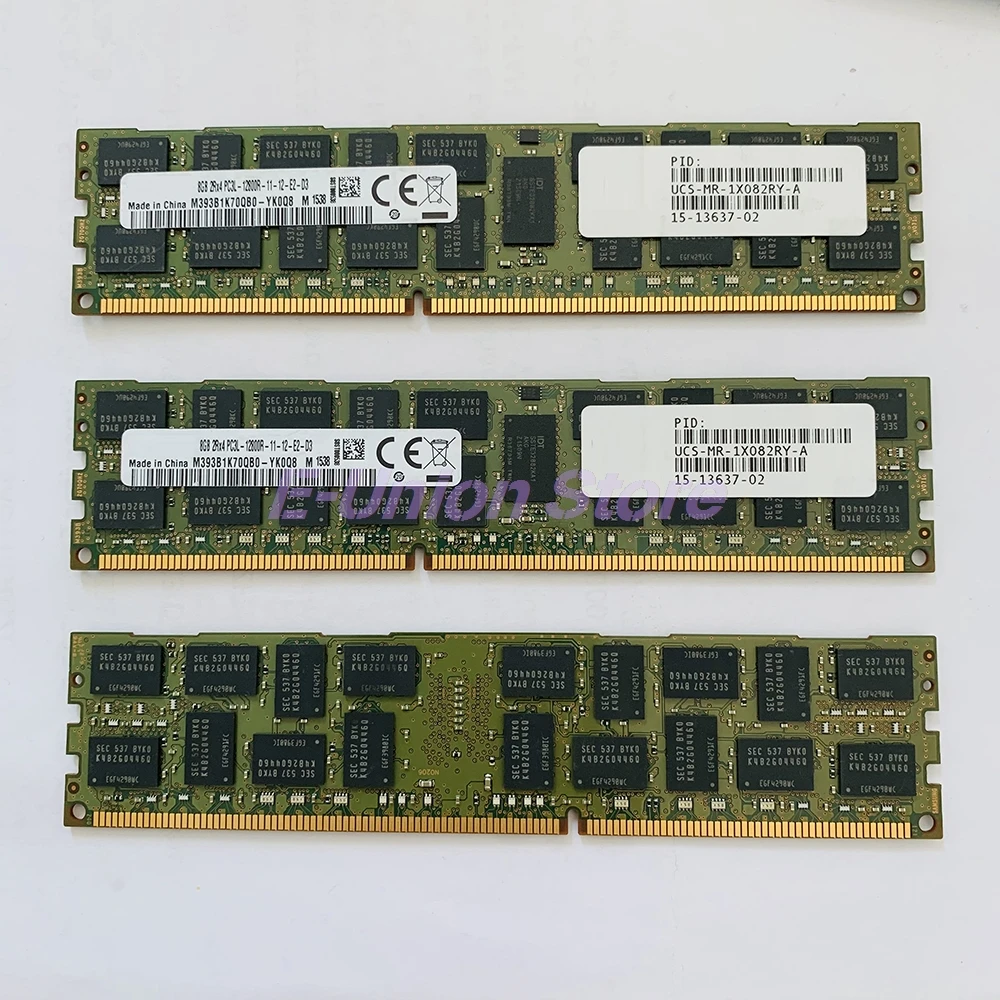 RAM UCS-MR-1X082RY-A 15-13637-02 8 GB DDR3L 1600 MHz PC3L-12800R ECC REG Serverspeicher