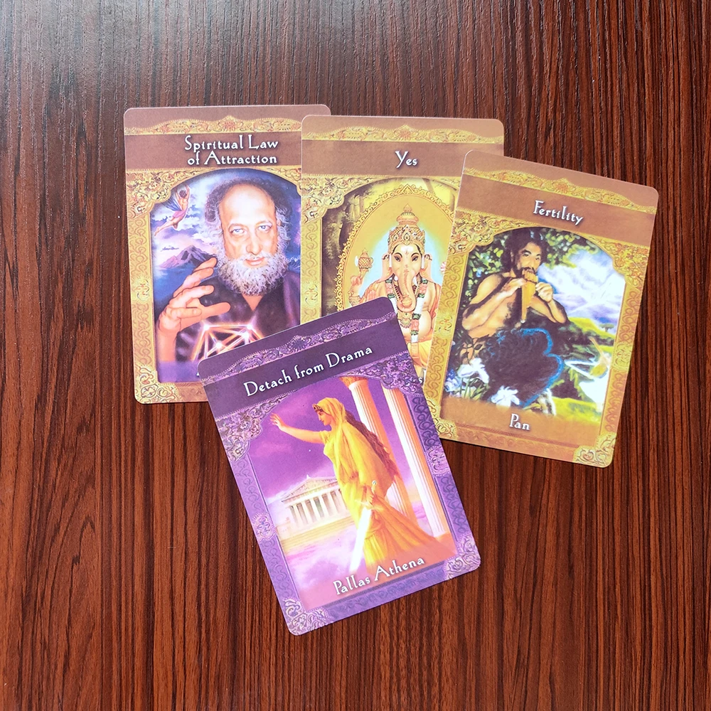 High-quality Ascended Masters Oracle Cards Decks Keywords with Meaning on the Cards Tips Angels Prophet Prophecy Divination