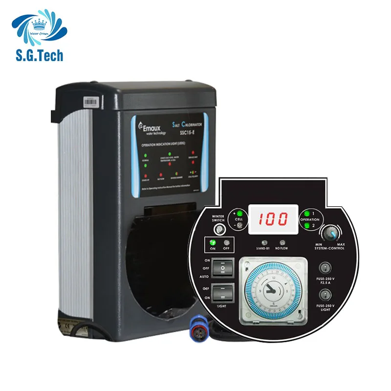 Salt chlorine machine Swimming Pool Water Chlorinator Emaux Salt Chlorinator Pool Accessories