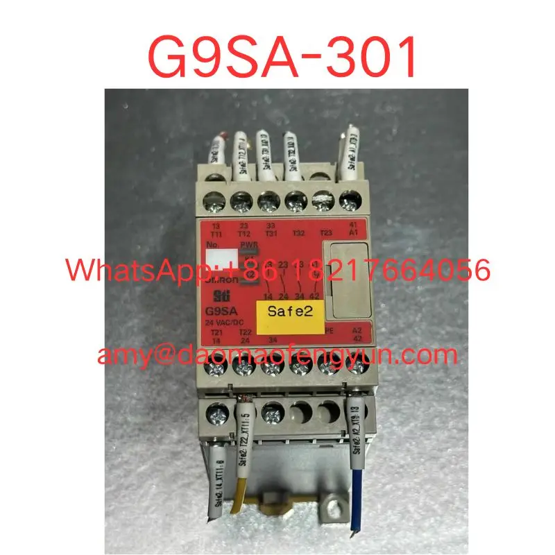 ใช้รีเลย์ความปลอดภัย G9SA-301ในส่งเร็วการทำงานที่ดี
