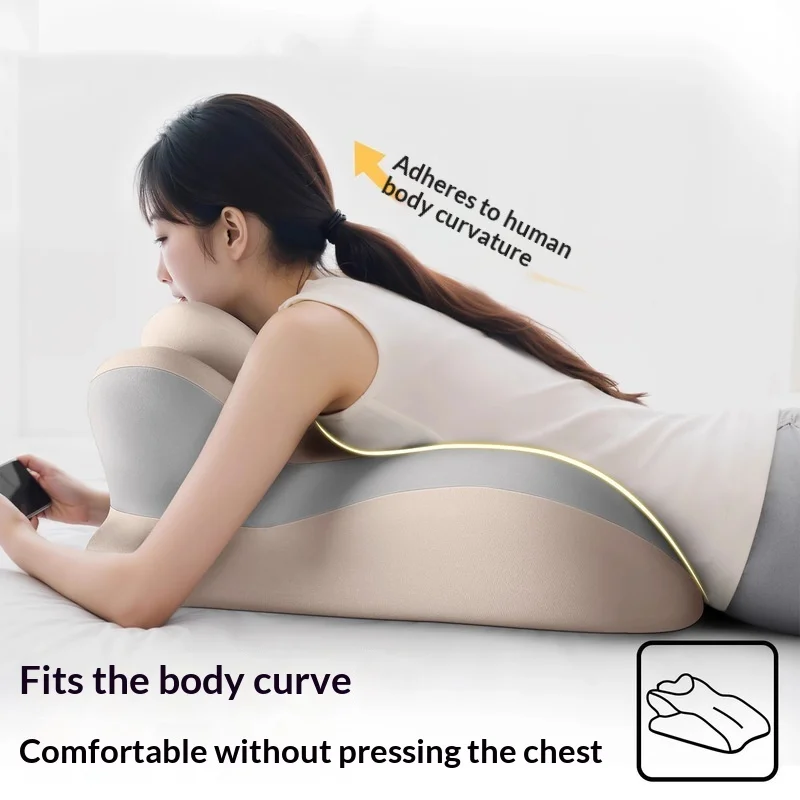 Couple leisure, experience a different feeling, multifunctional neck support pillow, ergonomic pressure relief bed cushion