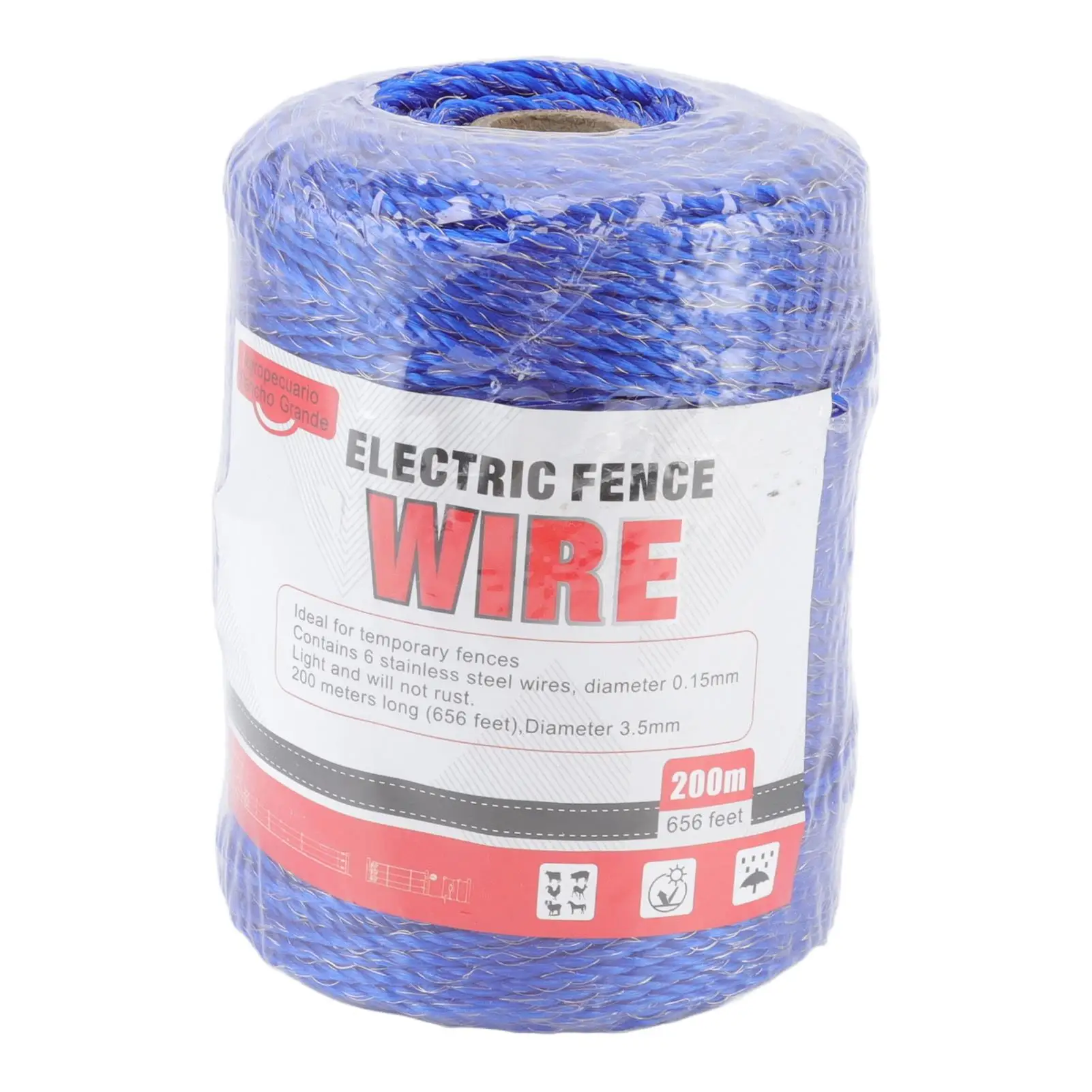 

Защитный забор из полипровода с высокой проводимостью для защиты