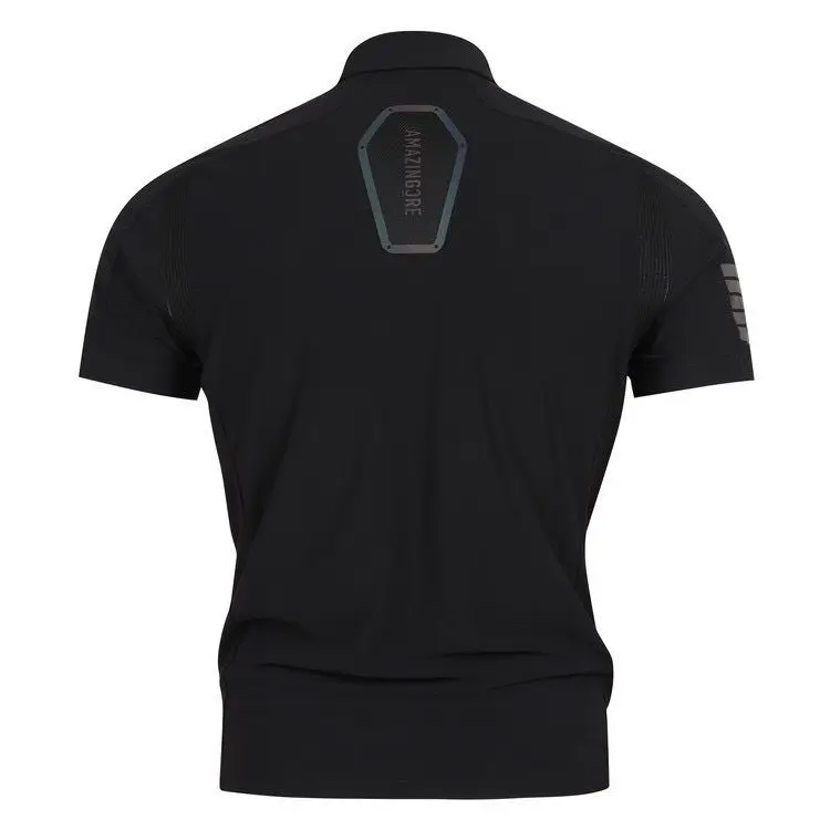 

2025 Summer New Men's Golf Top Breathable Quick-drying Perspiration Sports Short-Sleeved Polo Shirt