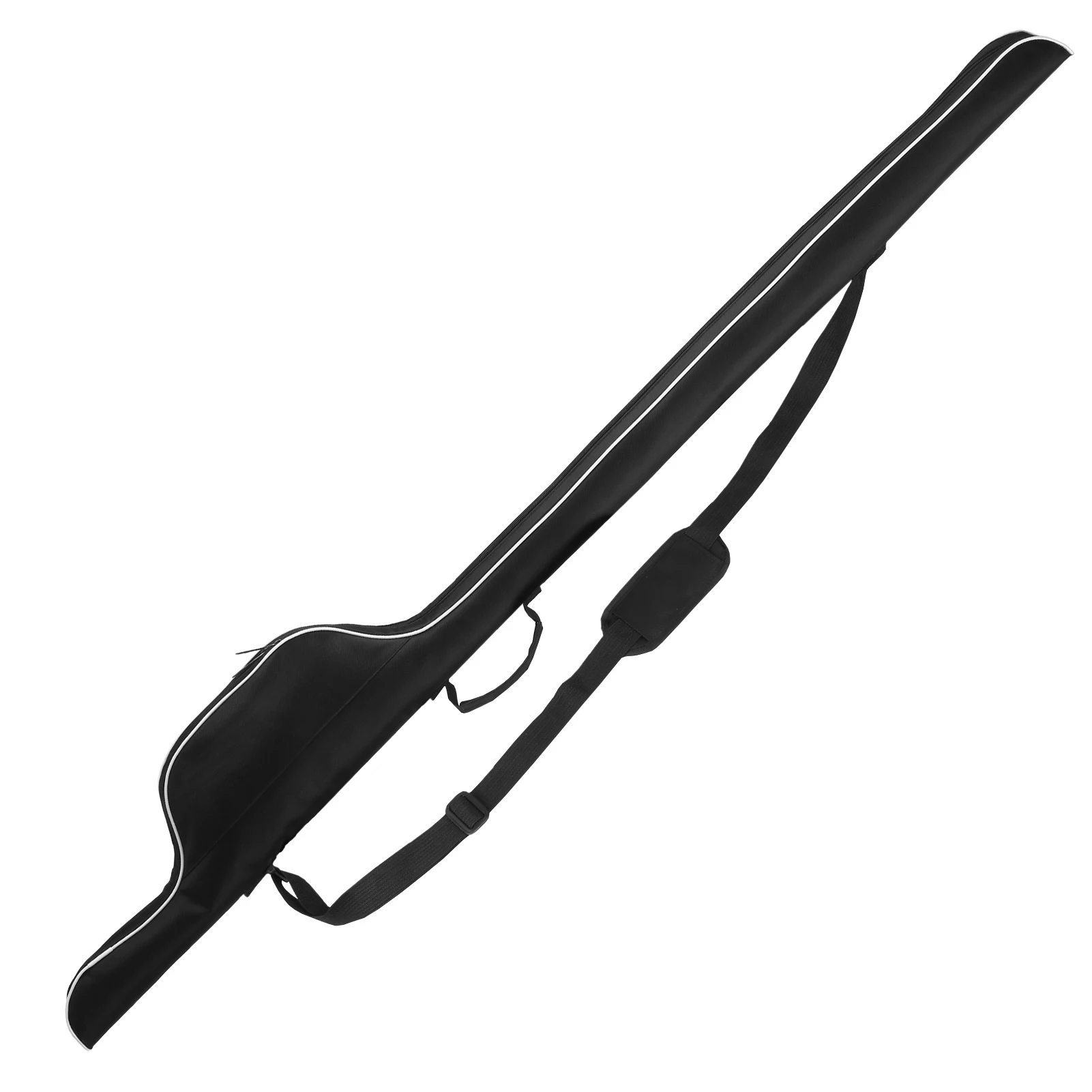 Lixada 63'' Hengeltas Draagbare hengelkoffer Opvouwbare hengelhouder Grote capaciteit Hengelvisgerei Organizer Opslag