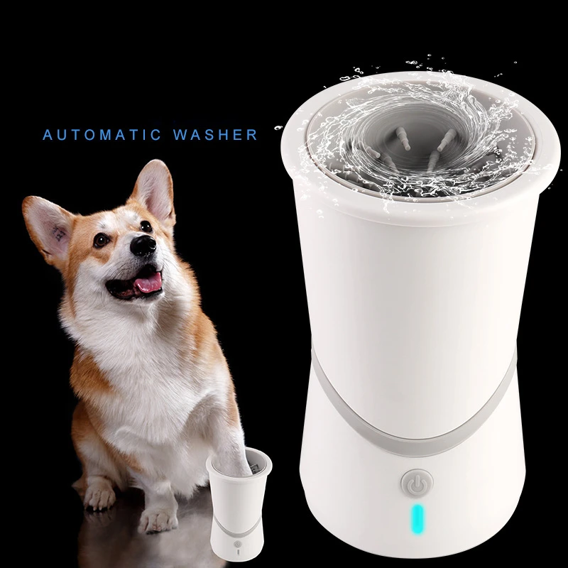 Pet foot wash Cup Intelligent automatic dog cat clean paw clean pet cleaning instrument