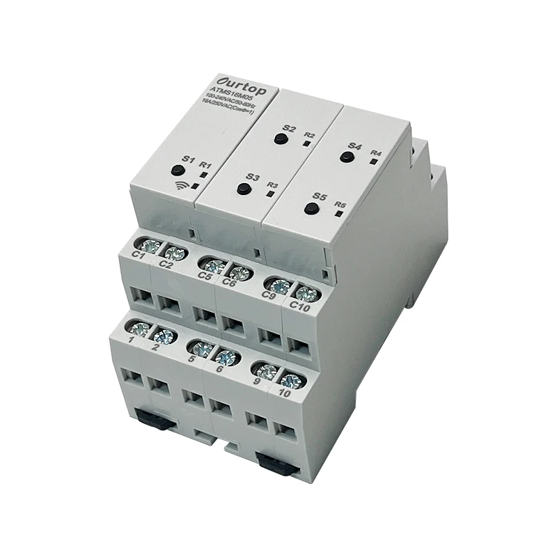 Imagem -02 - Interruptor do Relé Temporizador Inteligente Disjuntor Wi-fi Controle Remoto por App Atms16m05 Zigbee