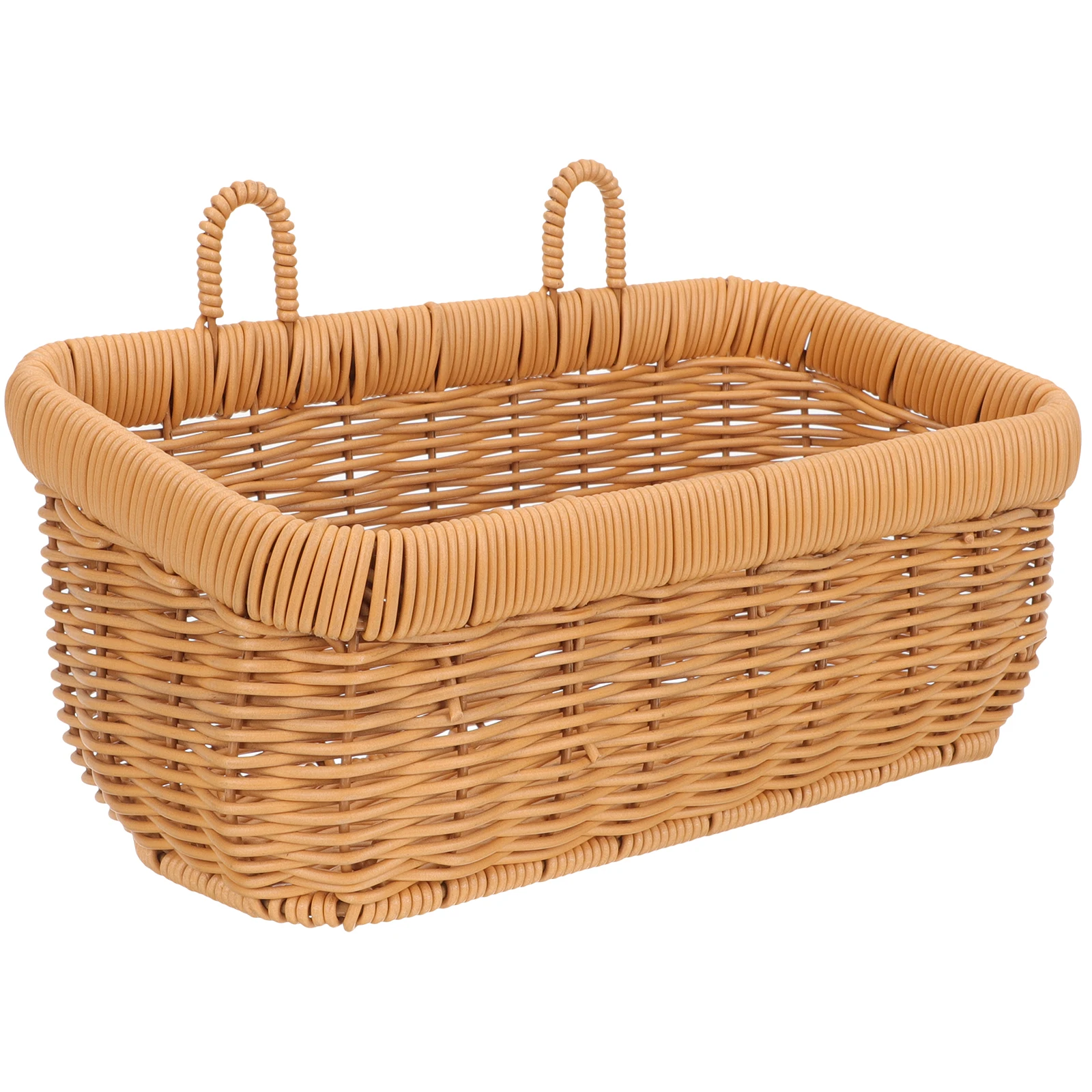 

Woven Wall Hanging Basket for Home Kitchen Storage of Onions Garlic Fruits Vegetables Bread Country Style Decorative Hanging