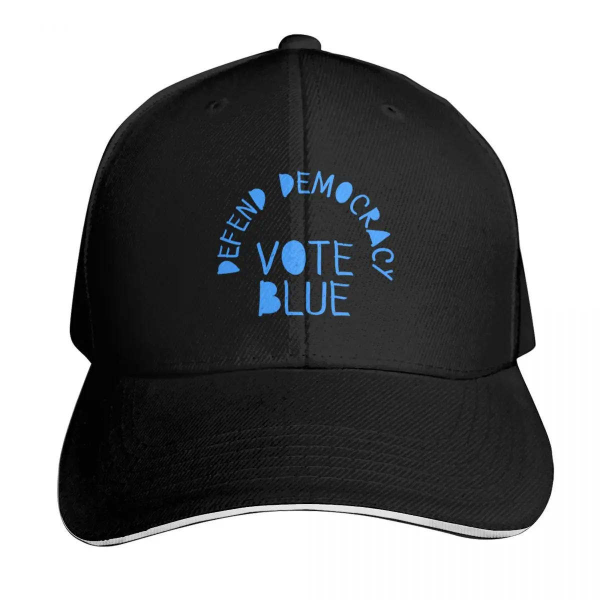VOTE BLUE DEFEND DEMOCRACY Vote Blue in 2022 Baseball Cap Men Women Casual Summer Sport Sun Cap