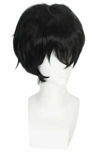For Cosplay Voltron Keith Ren Amamiya Akira Wig Mens Short Black Hair