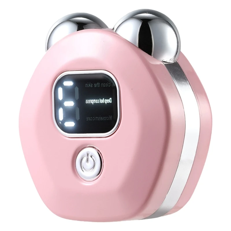 Masseur visage Rechargeable avec fonction thermique, appareil beauté Rechargeable, facile à pour les voyages