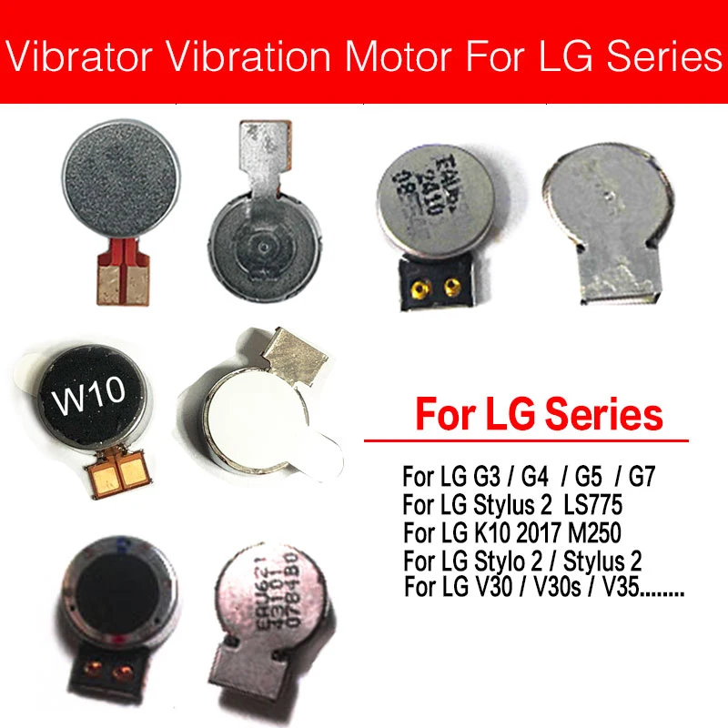 Vibrator For LG G2 G3 G4 G5 G6 G7 G8s V10 V20 V30 V30S V35 V40 V50s G8X K10 2017 M250 Stylo Stylus X Power 2 LS775 M320 M320F